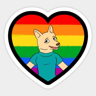 Pride Dog Sticker